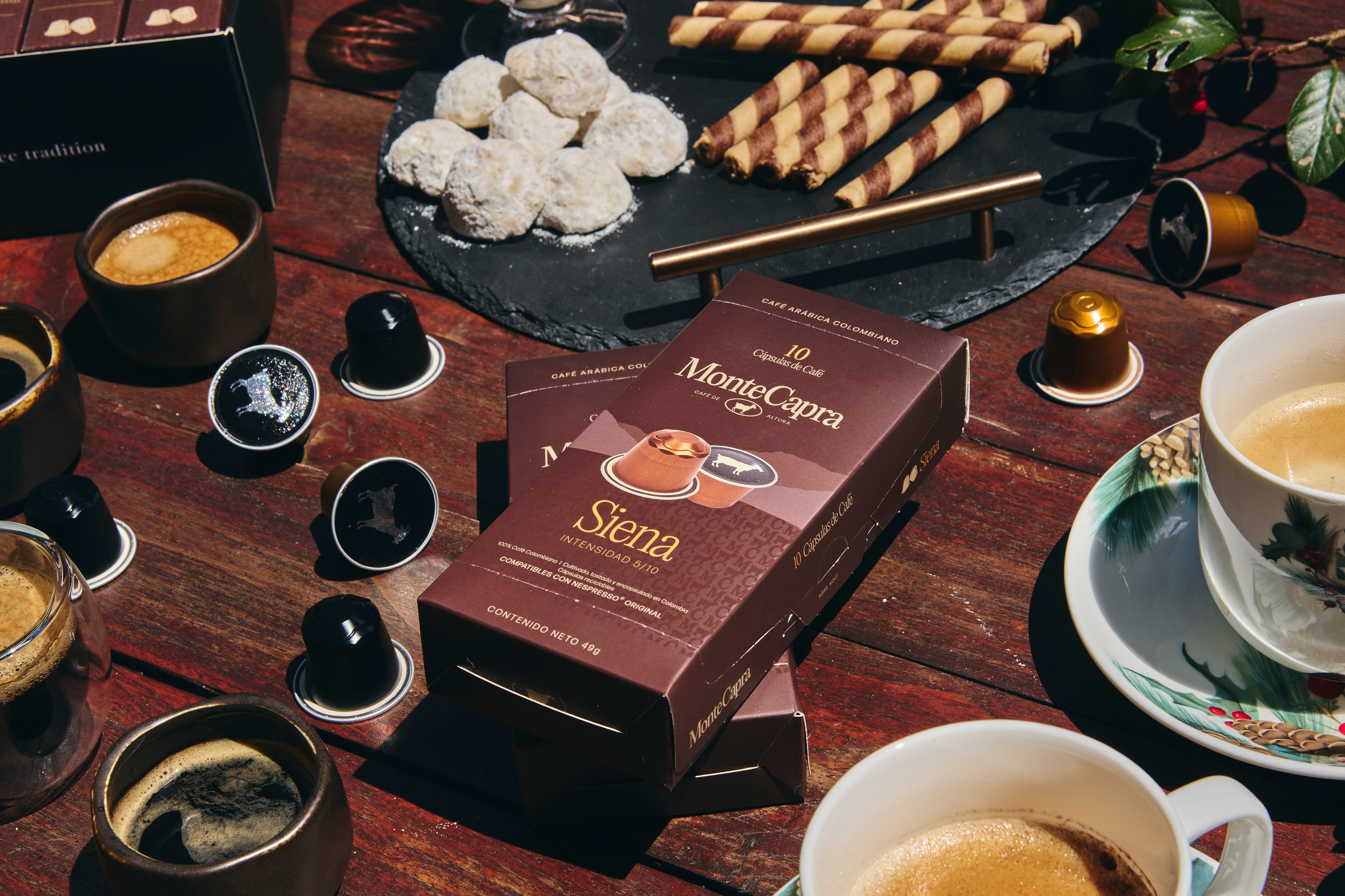 10 Cápsulas de Café Siena - Origen Tolima - Balanceado